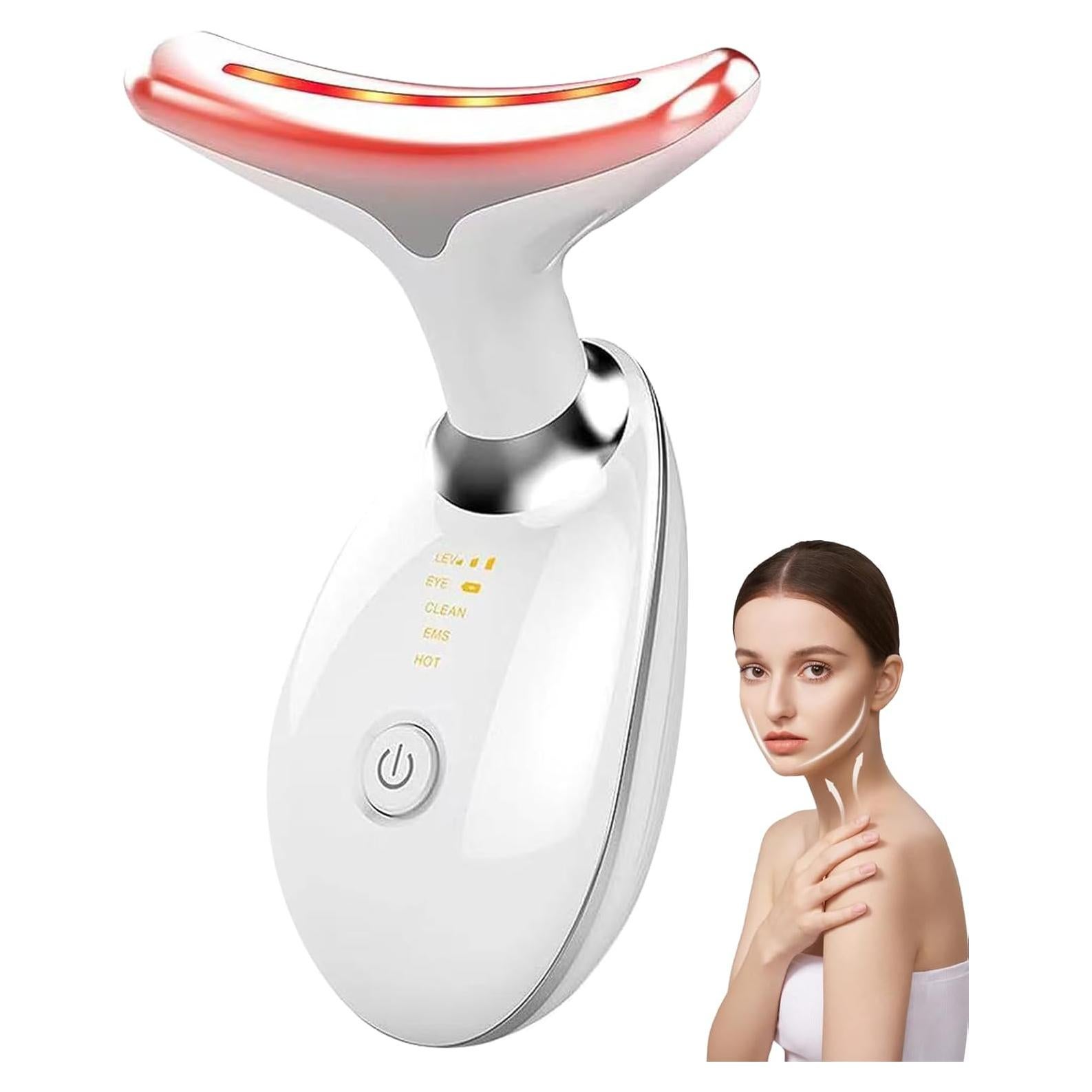 Masajeador Facial SavFinto 7 Colores LED Ergonomico 45°C