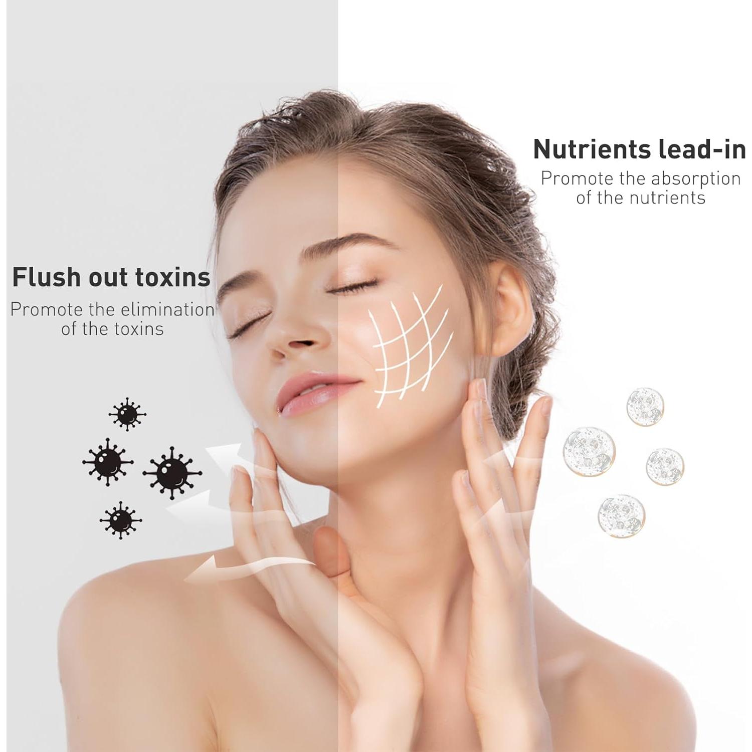 Masajeador Facial SavFinto 7 Colores LED Ergonomico 45°C