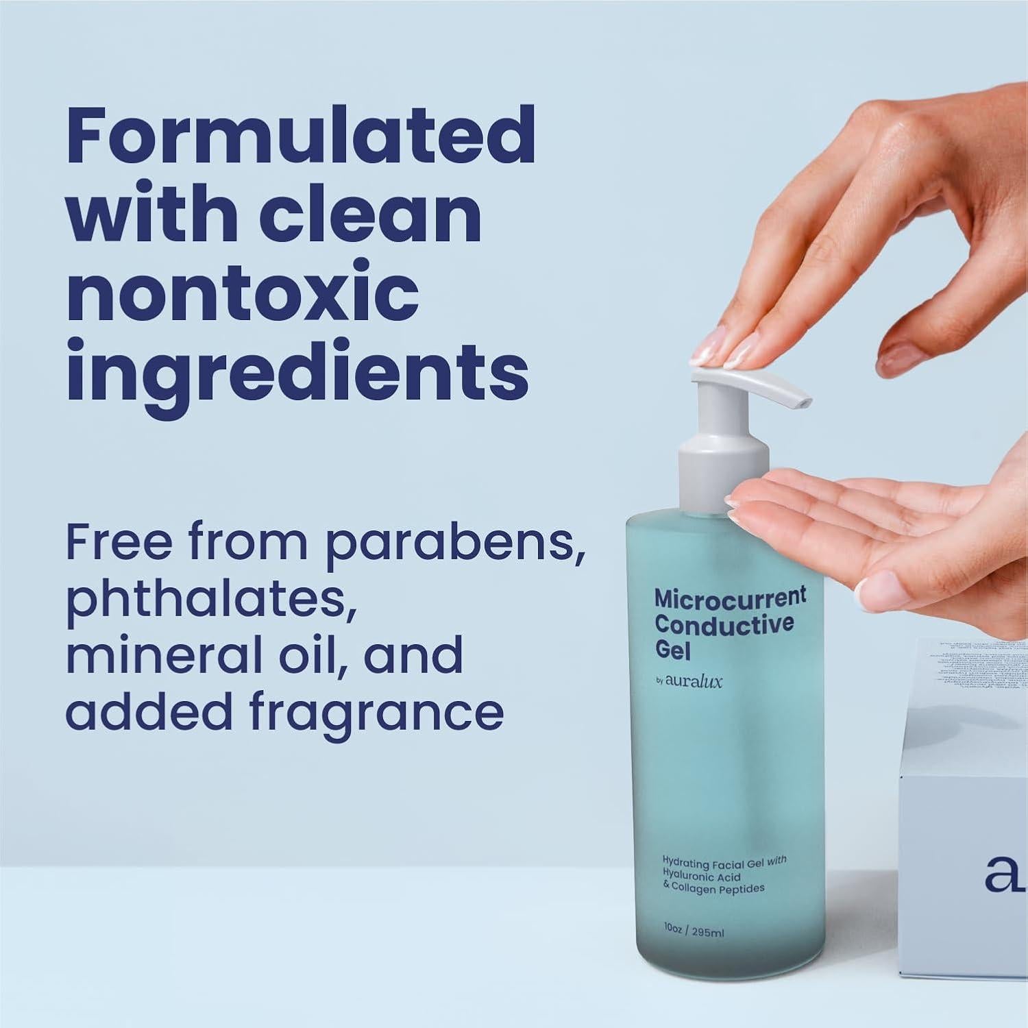 Gel Conductivo Auralux 300ml para Dispositivos de Microcorriente