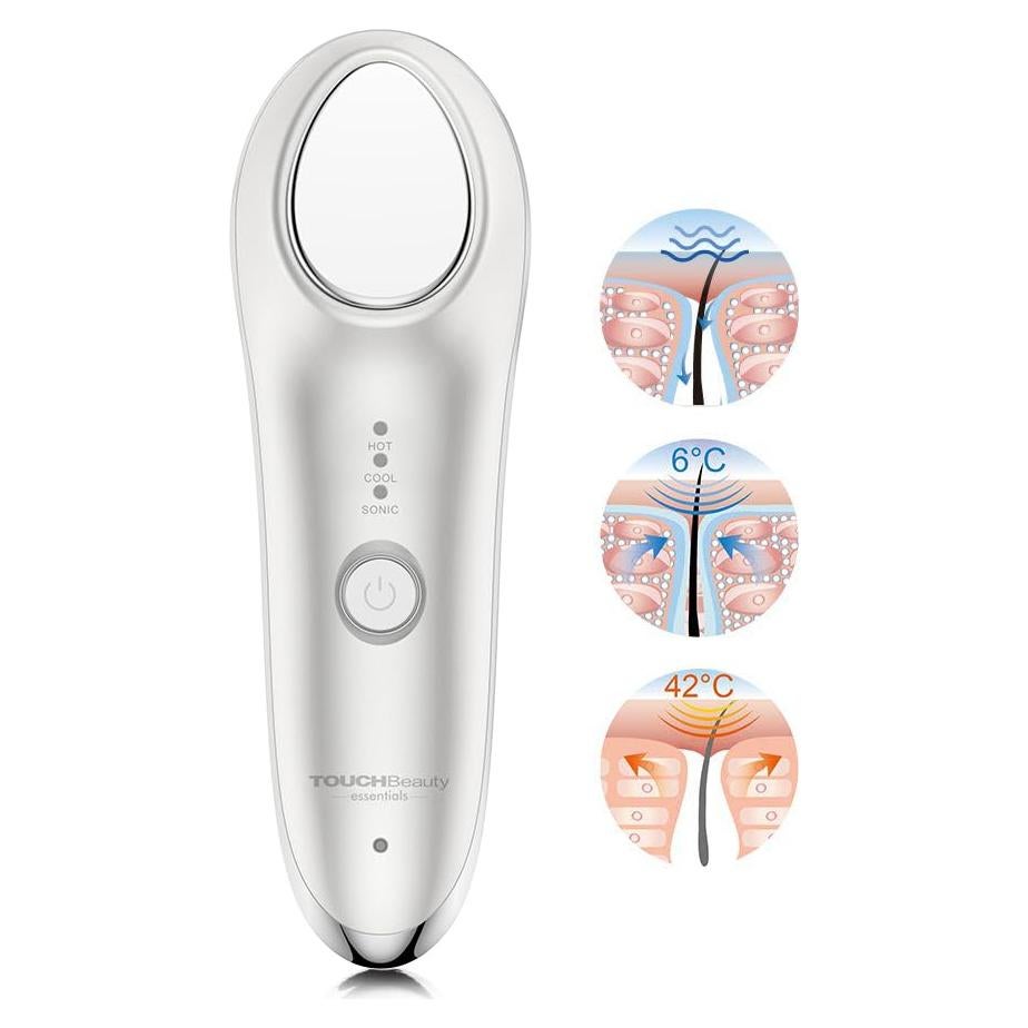 Masajeador Facial Caliente y Frío TOUCHBeauty AG-1389