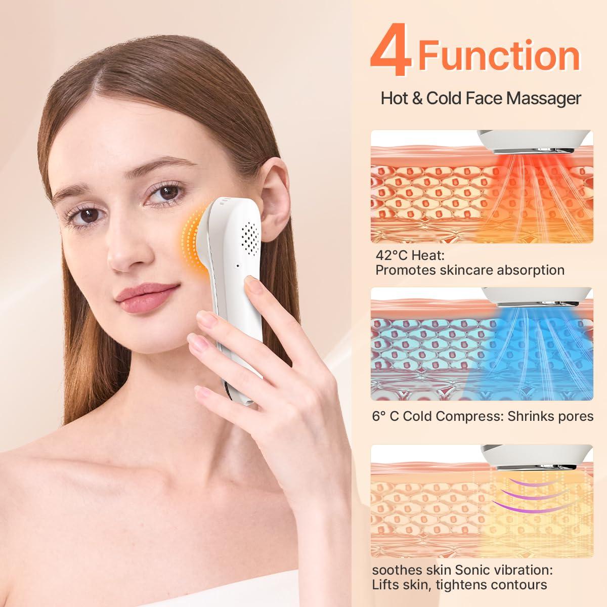 Masajeador Facial Caliente y Frío TOUCHBeauty AG-1389