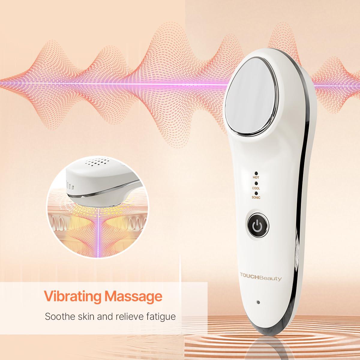 Masajeador Facial Caliente y Frío TOUCHBeauty AG-1389