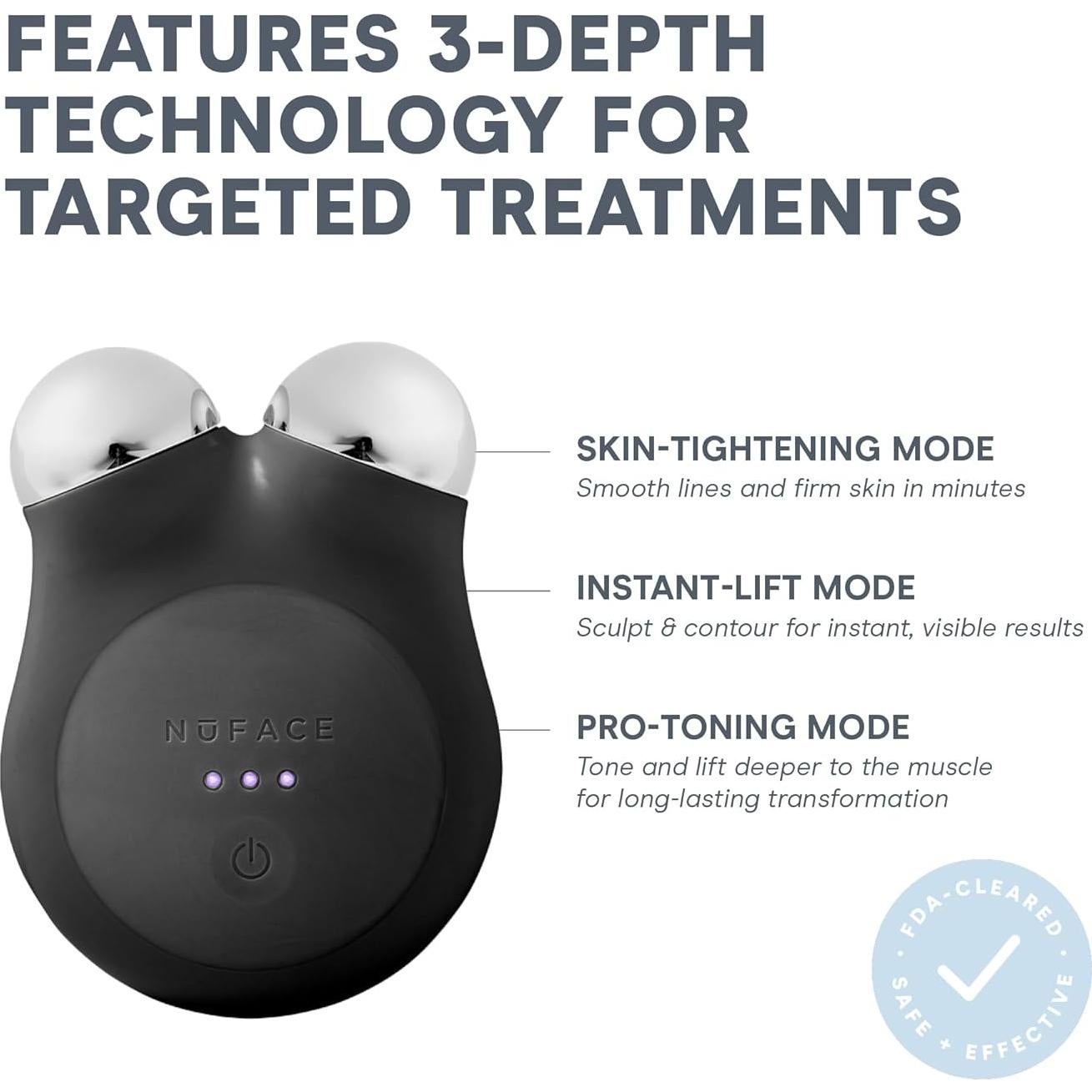 Dispositivo Facial Microcorriente NuFACE MINI+ - Tonifica y Levanta