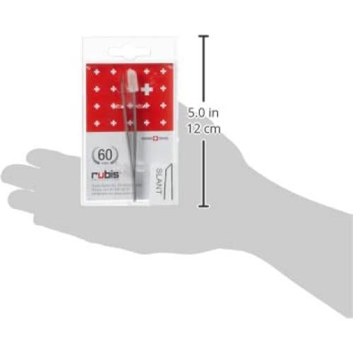 Pinzas Clásicas Rubis Suiza R1K102 Acero Inoxidable