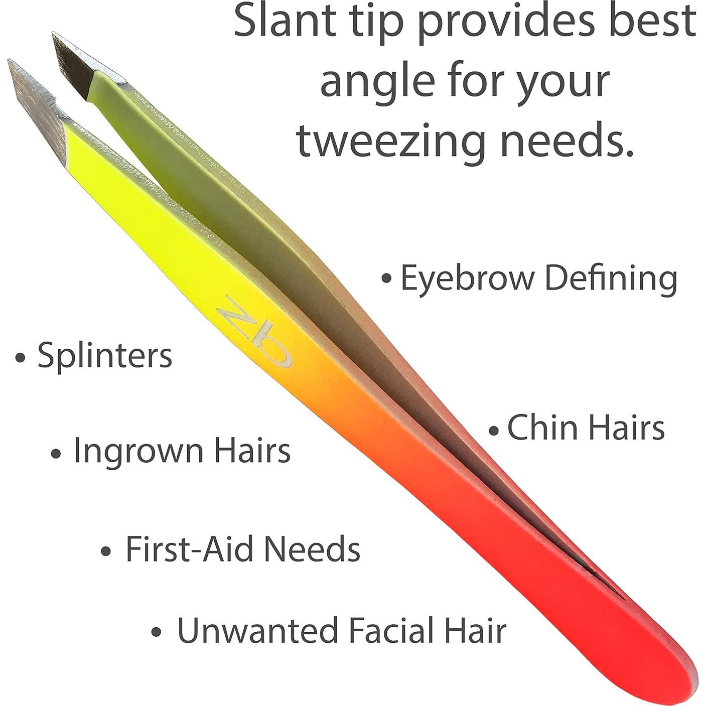 Pinzas de Cejas Zizzili Ombre Edición Limitada - Acero Inoxidable