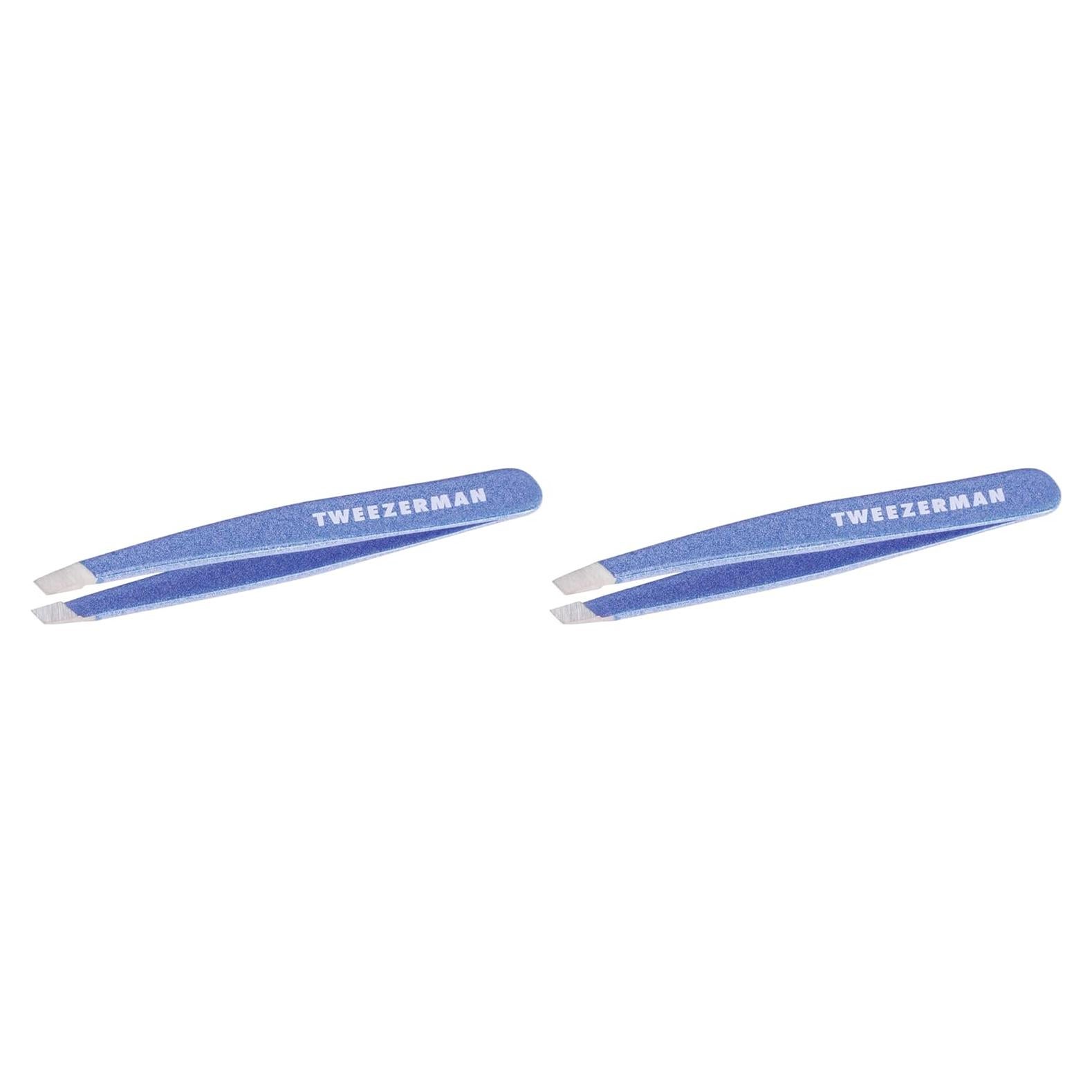 Pinzas Mini Slant Tweezerman - 2 Unidades para Cejas