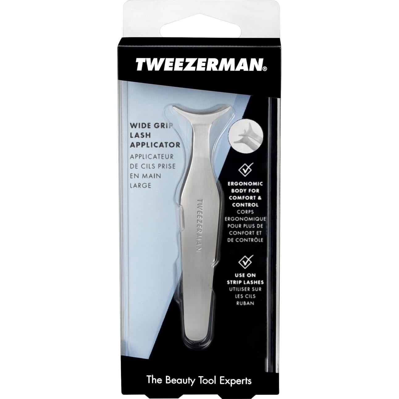 Aplicador de Pestañas Ancho Tweezerman 15.88cm Ergonómico