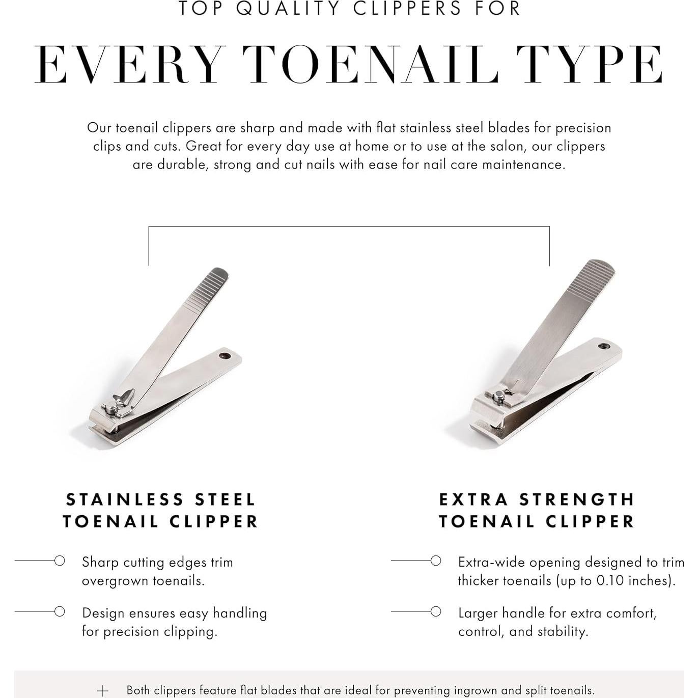 Cortador de Uñas de Pies Tweezerman 5161-R1 Acero Inoxidable