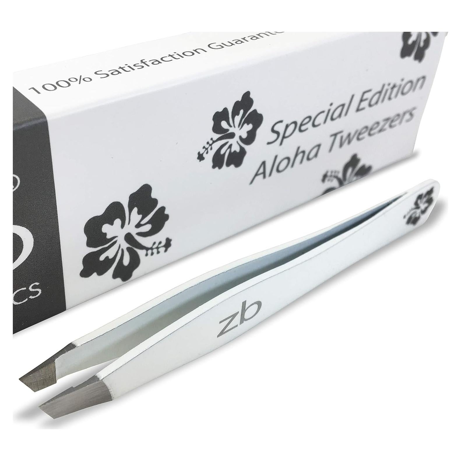 Pinzas de Punta Inclinada Zizzili Aloha - Acero Inoxidable