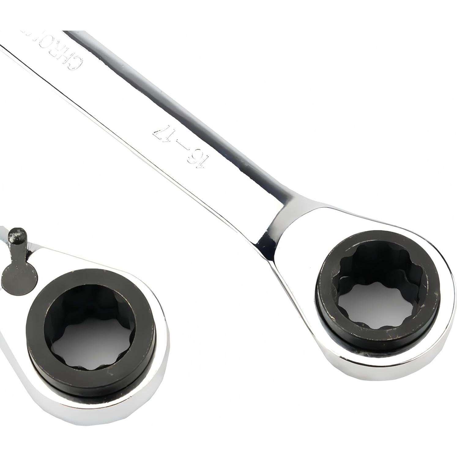 Llave de Carraca Doble Unifizz 4 en 1 16x17-18x19mm