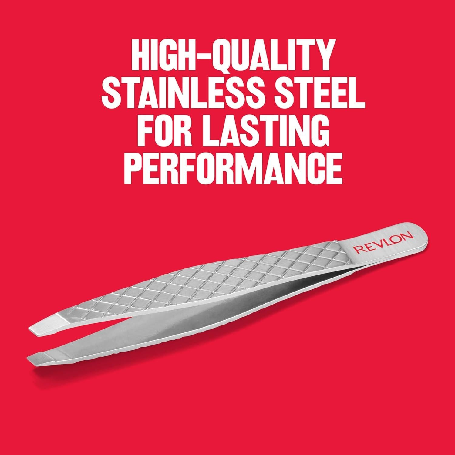 Pinzas de Punta Inclinada Revlon Ultimate - Acero Inoxidable