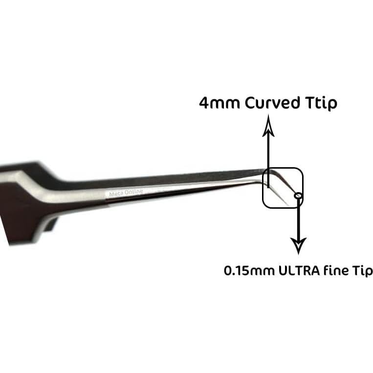 Pinzas de Precisión Meta Online 0.15mm Titanio ESD