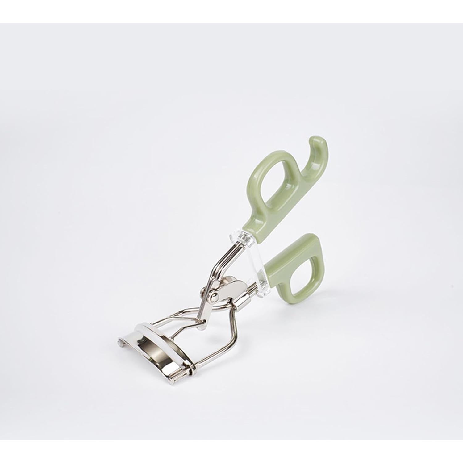 Rizador de Pestañas ChrisNeo Verde Claro con Almohadillas Extra