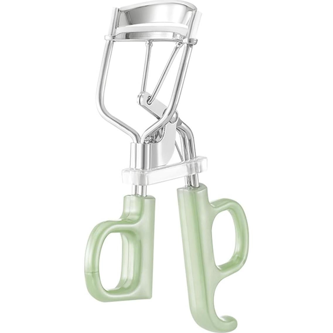 Rizador de Pestañas ChrisNeo Verde Claro con Almohadillas Extra