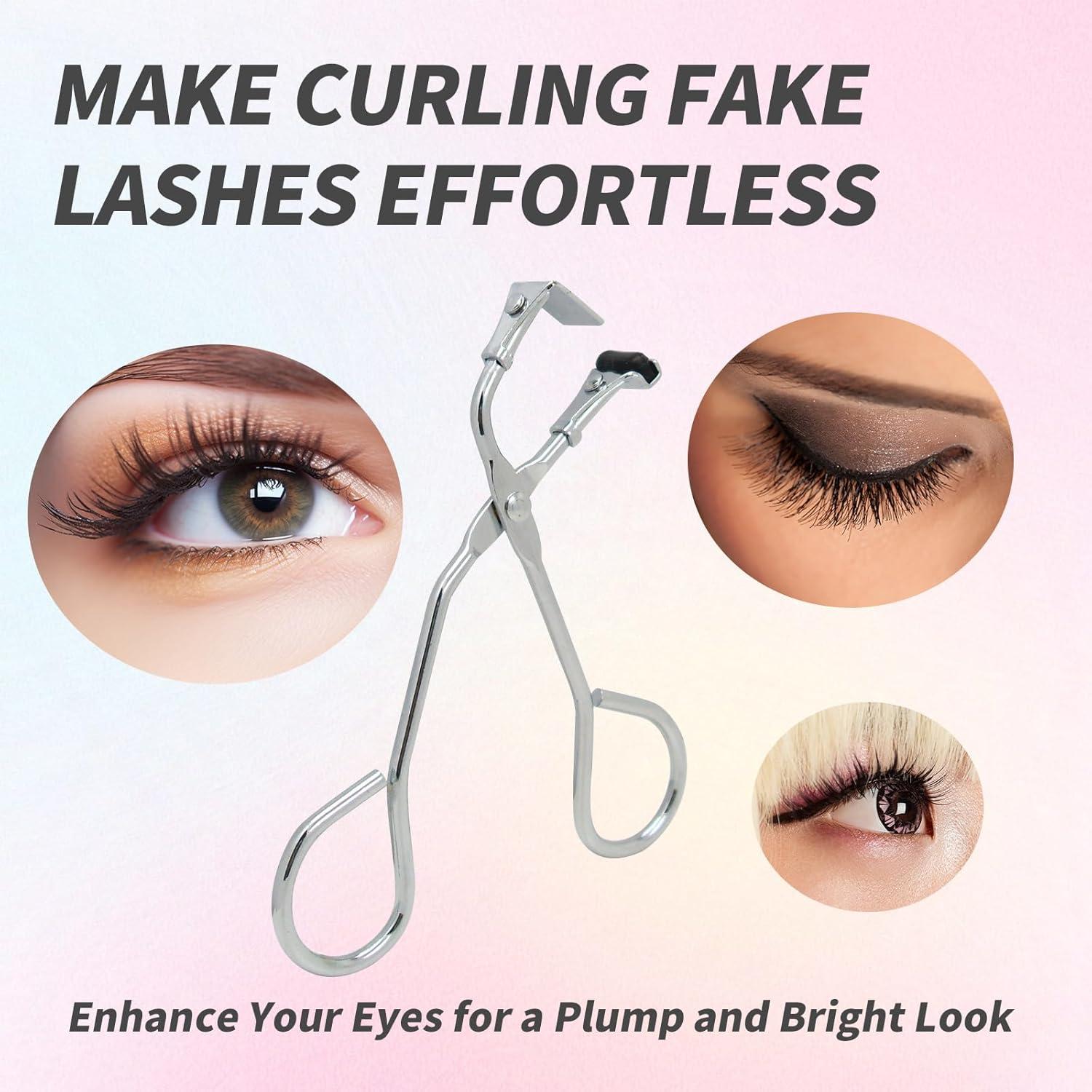 Paquete de 2 Rizadores de Pestañas Mini YAFIYGI con Almohadillas