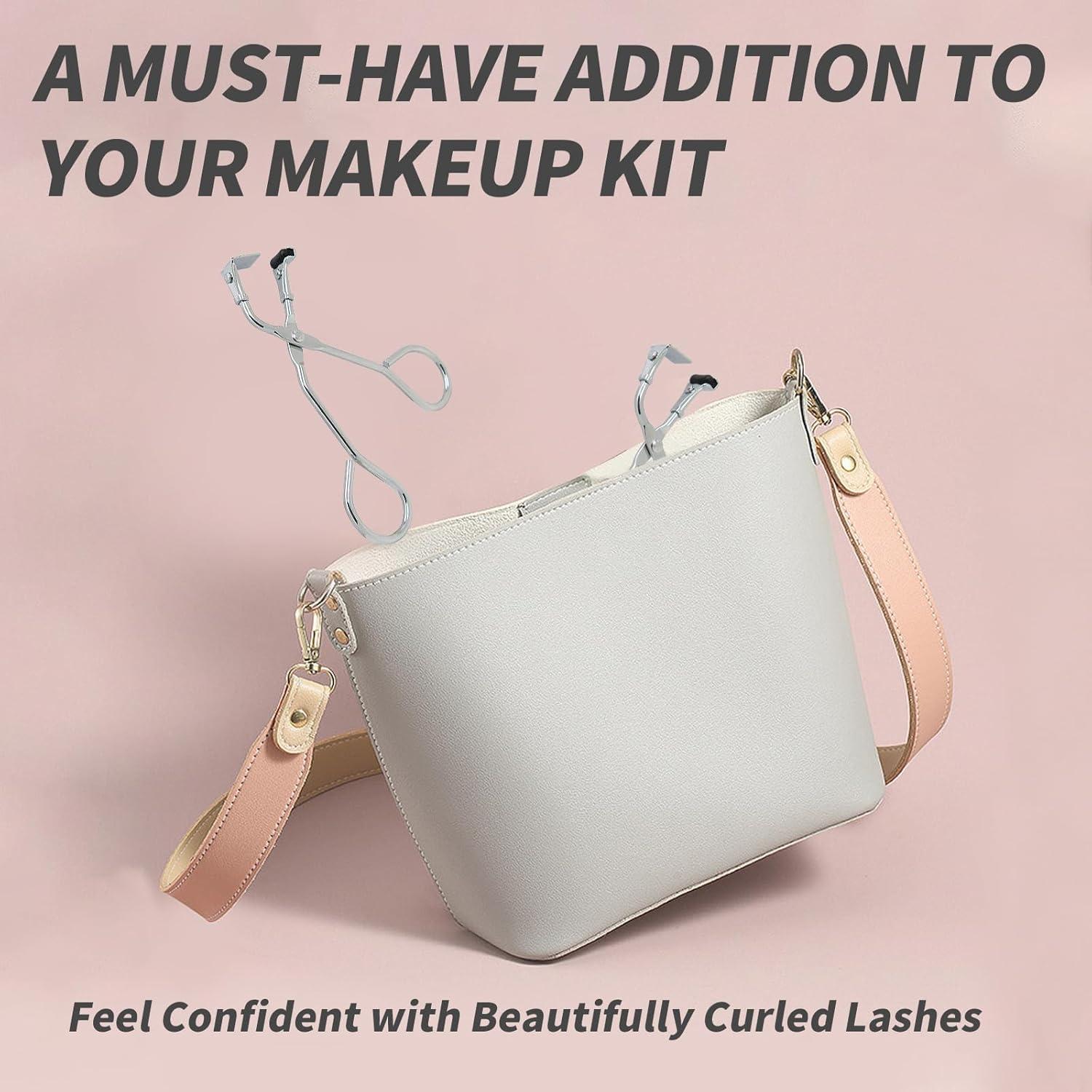 Paquete de 2 Rizadores de Pestañas Mini YAFIYGI con Almohadillas