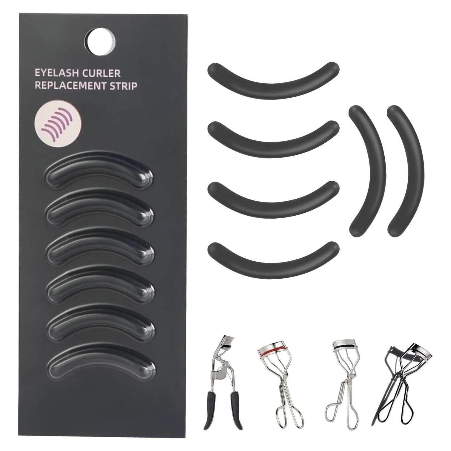 Recargas de Rizadores de Pestañas Silicona Suave UXIETIN 6PCS