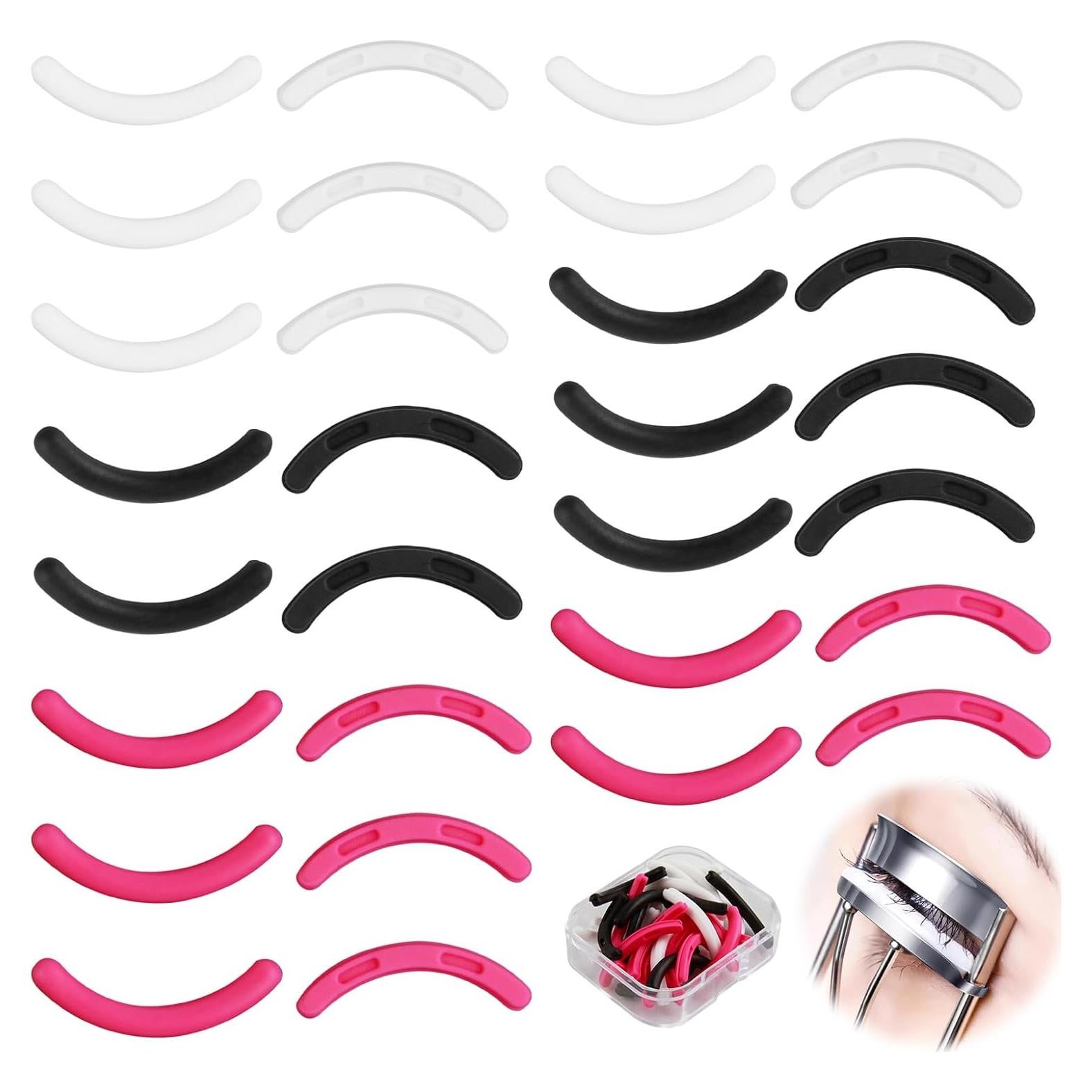 30 Almohadillas de Silicona para Rizador de Pestañas Revlon