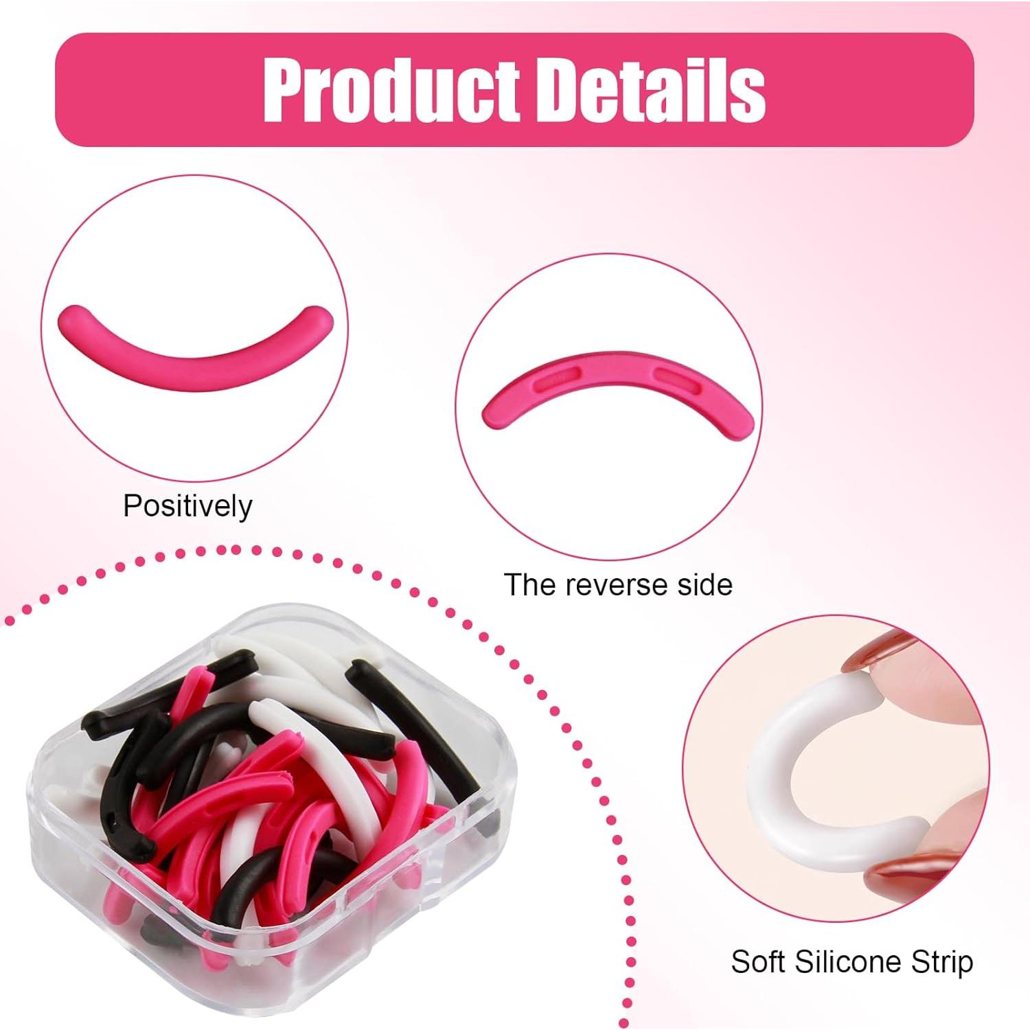 30 Almohadillas de Silicona para Rizador de Pestañas Revlon