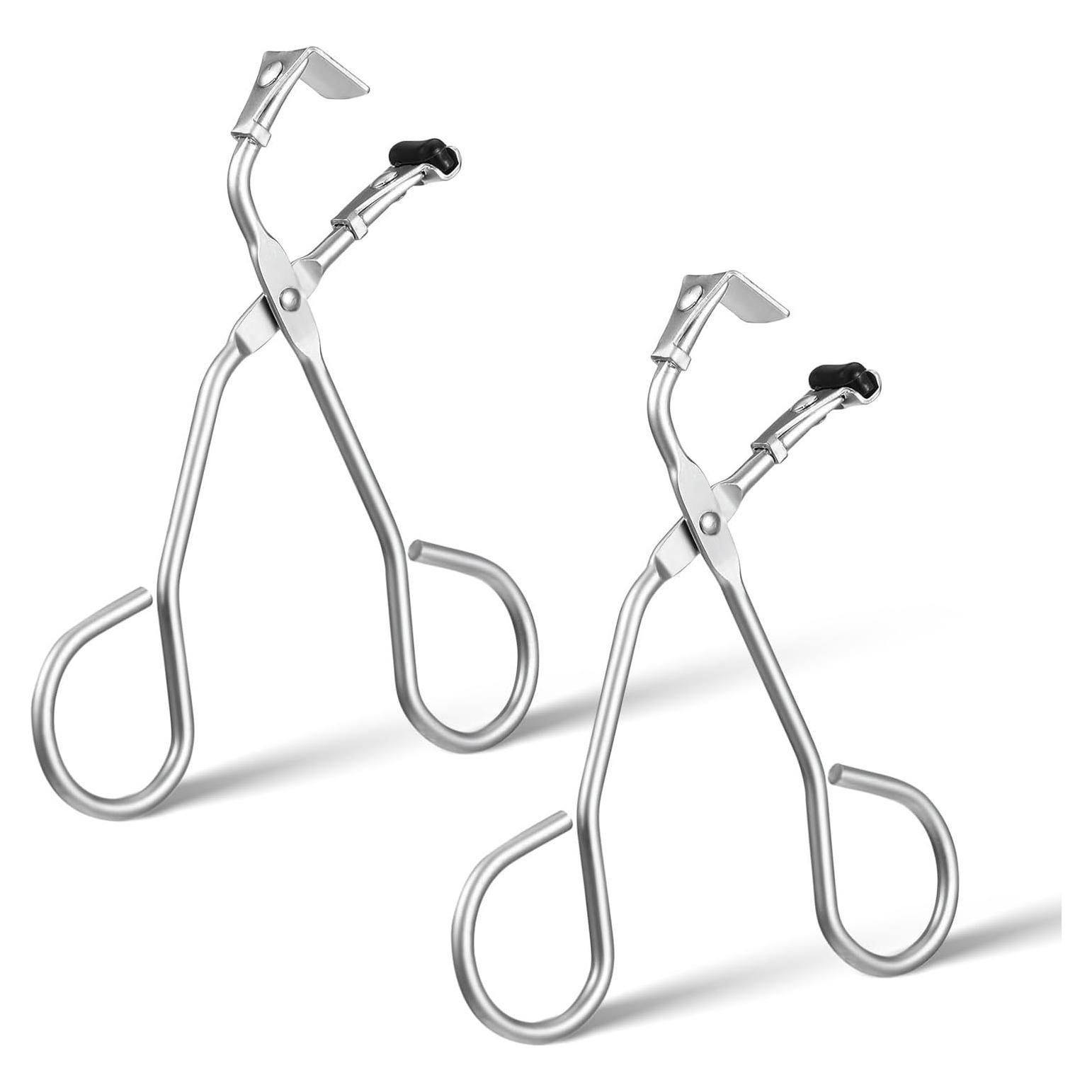 Paquete de 2 Rizadores de Pestañas Andibro Plateados