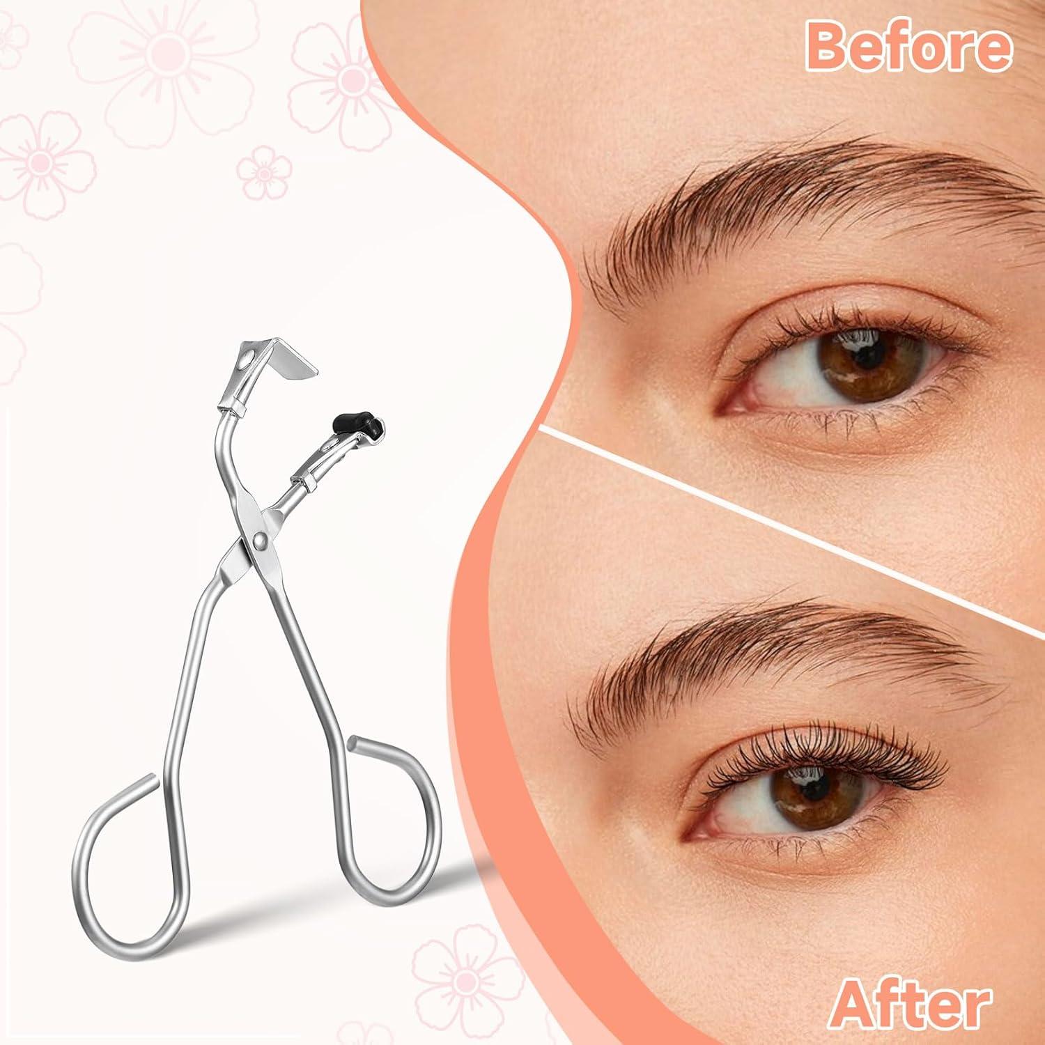 Paquete de 2 Rizadores de Pestañas Andibro Plateados