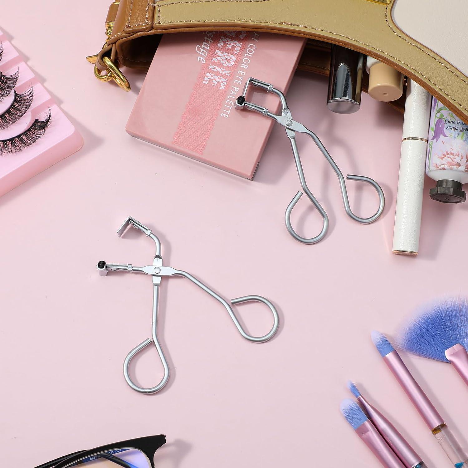 Paquete de 2 Rizadores de Pestañas Andibro Plateados