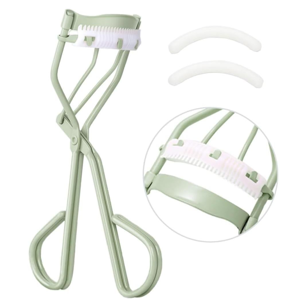 Rizador de Pestañas Uranian con Peine y 2 Almohadillas Repuesto