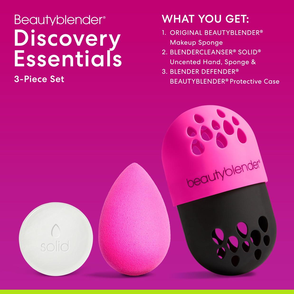 Beautyblender Kit de Descubrimiento - Esponja y Limpiador Vegano