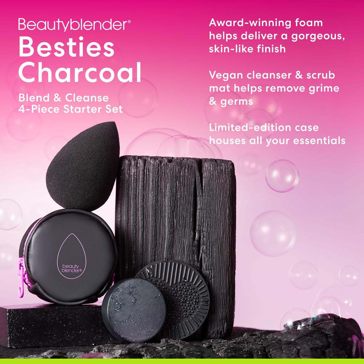 Beautyblender Set de Inicio 4 Piezas Pro Black + Limpiador