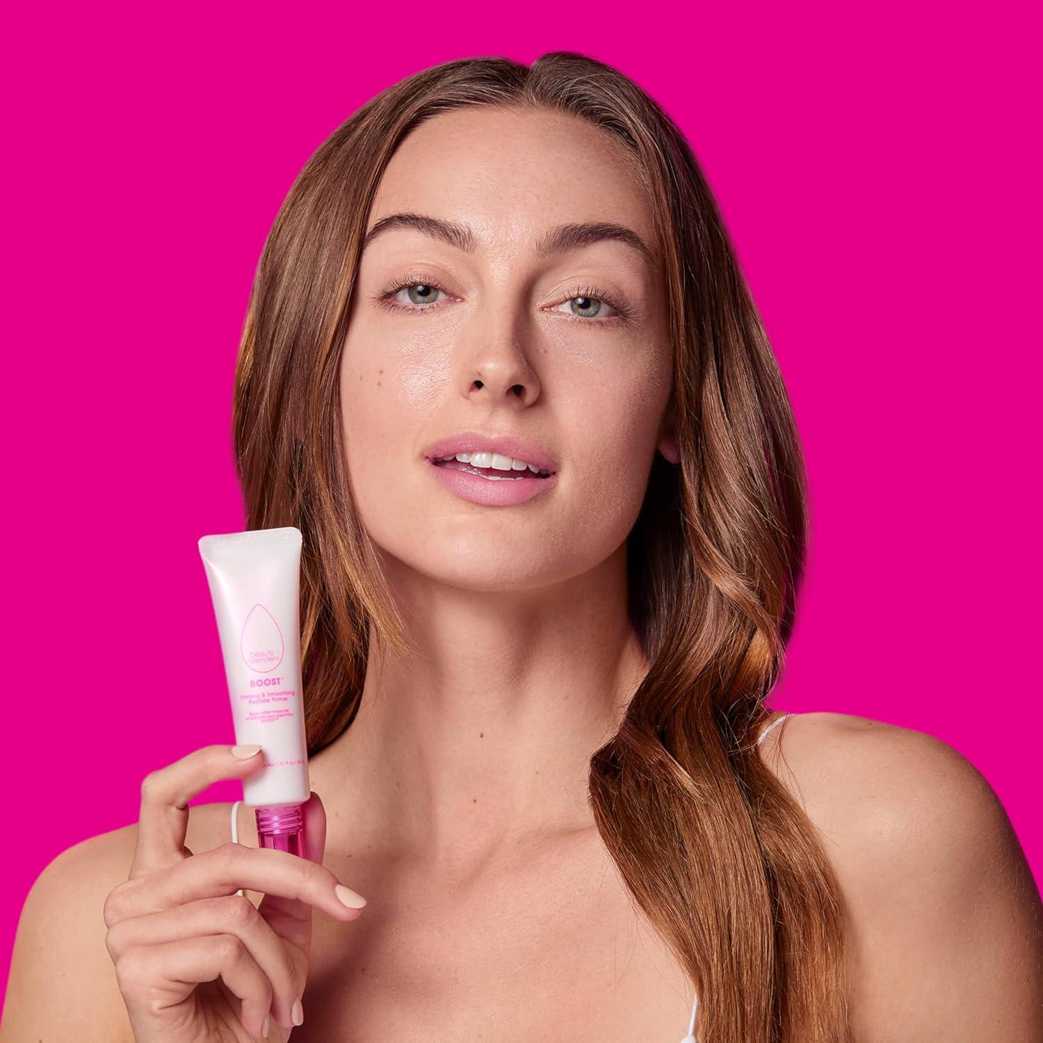 Prebase Beautyblender Boost 18 Horas Péptido y Ceramida 50g