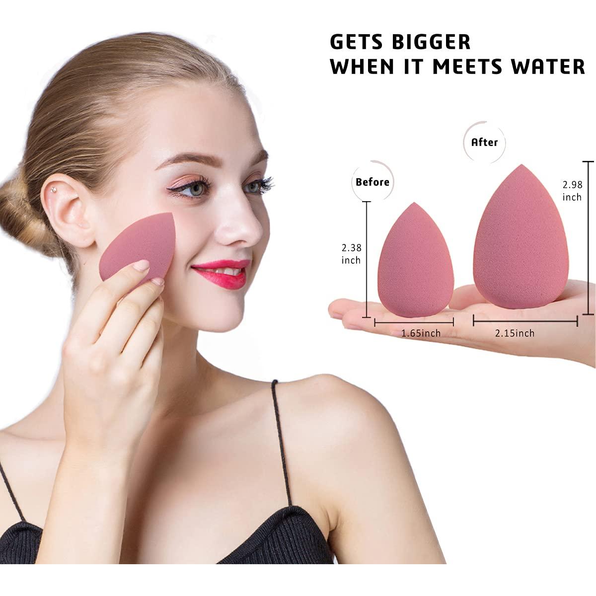 Conjunto de 5 Esponjas de Maquillaje Leeshine - Rosa