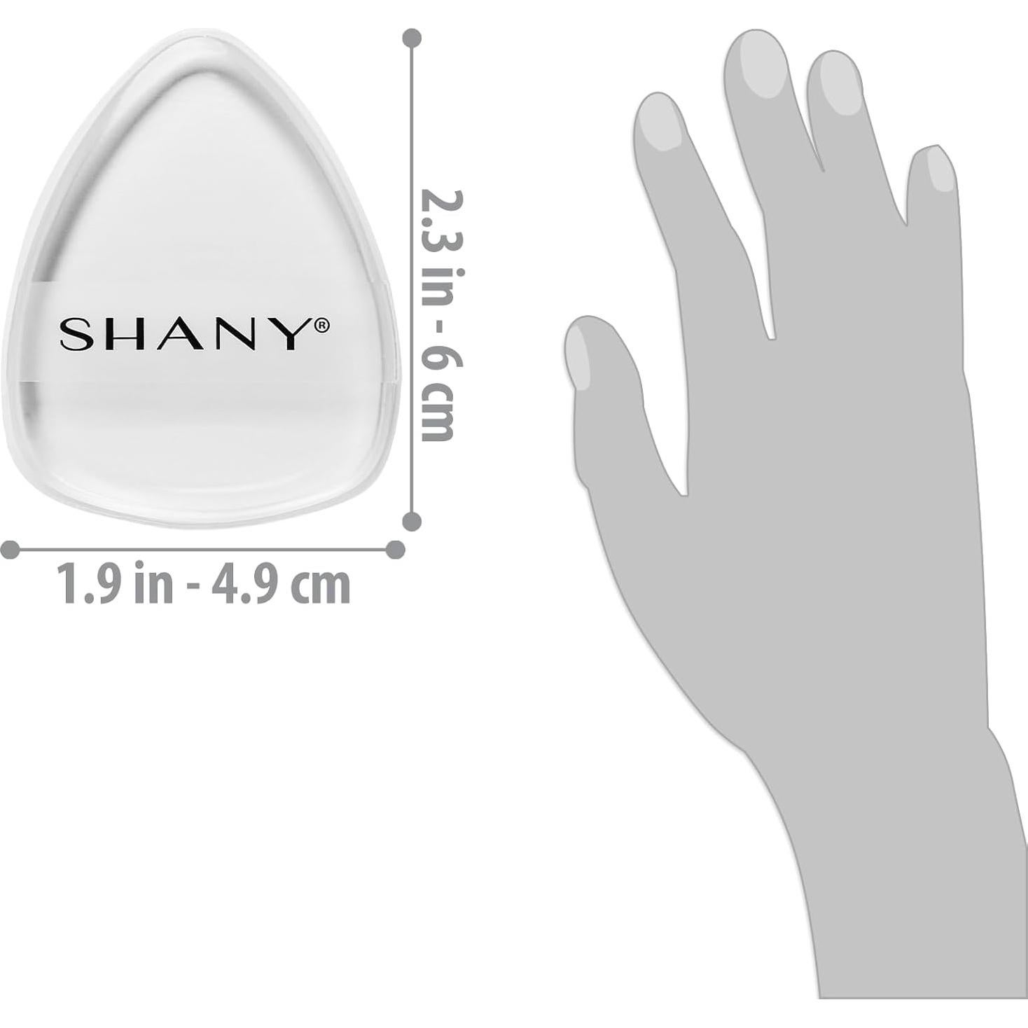 Esponja de Silicona SHANY Jelly Stay - Aplicador Maquillaje 6.6 cm