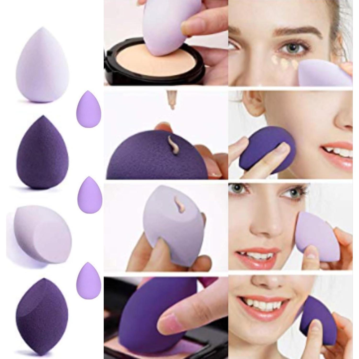 Set de 7 Esponjas de Belleza B&R MALL - 4 Grandes y 3 Mini