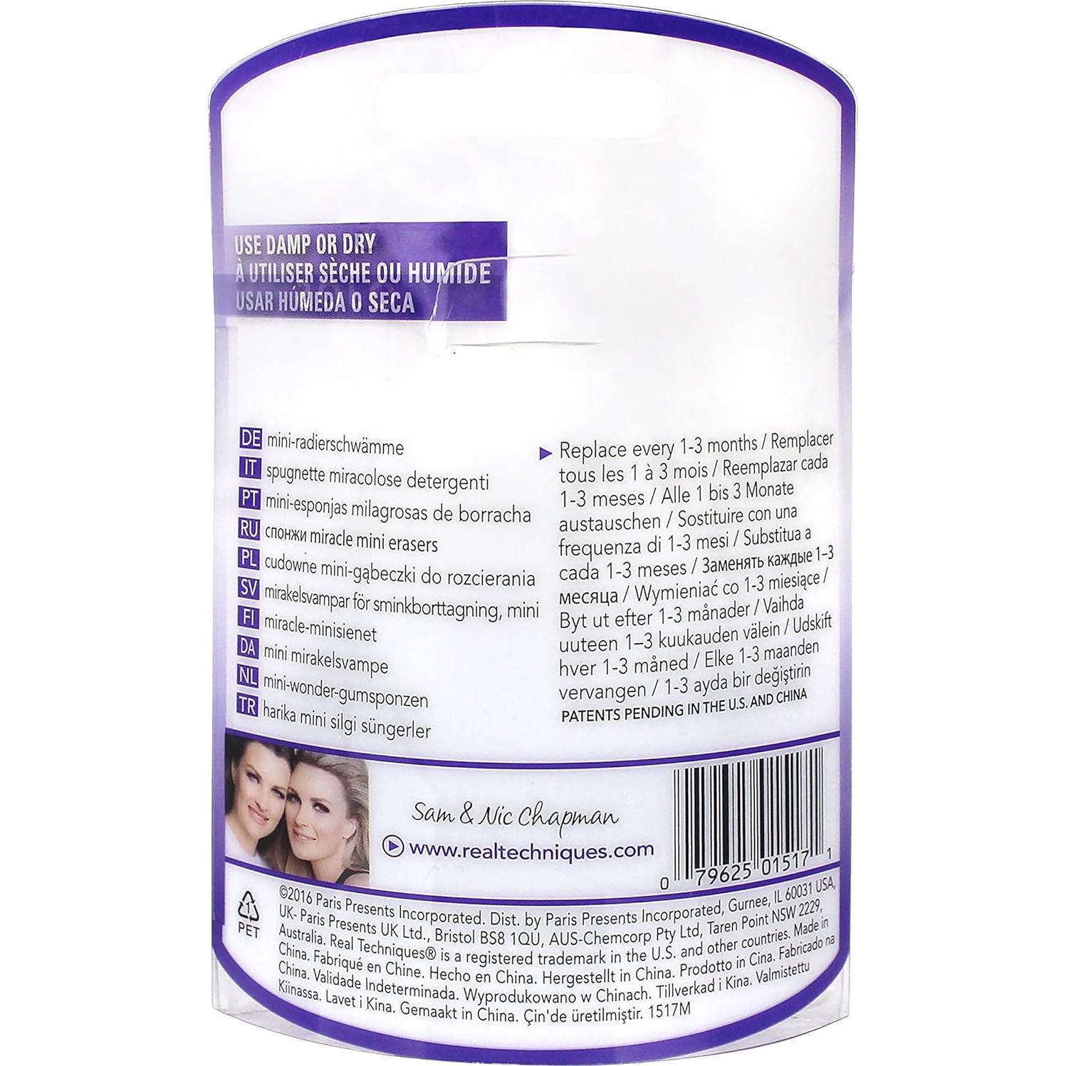 Esponjas Mini Borradoras Real Techniques 17g - Cuidado Personal