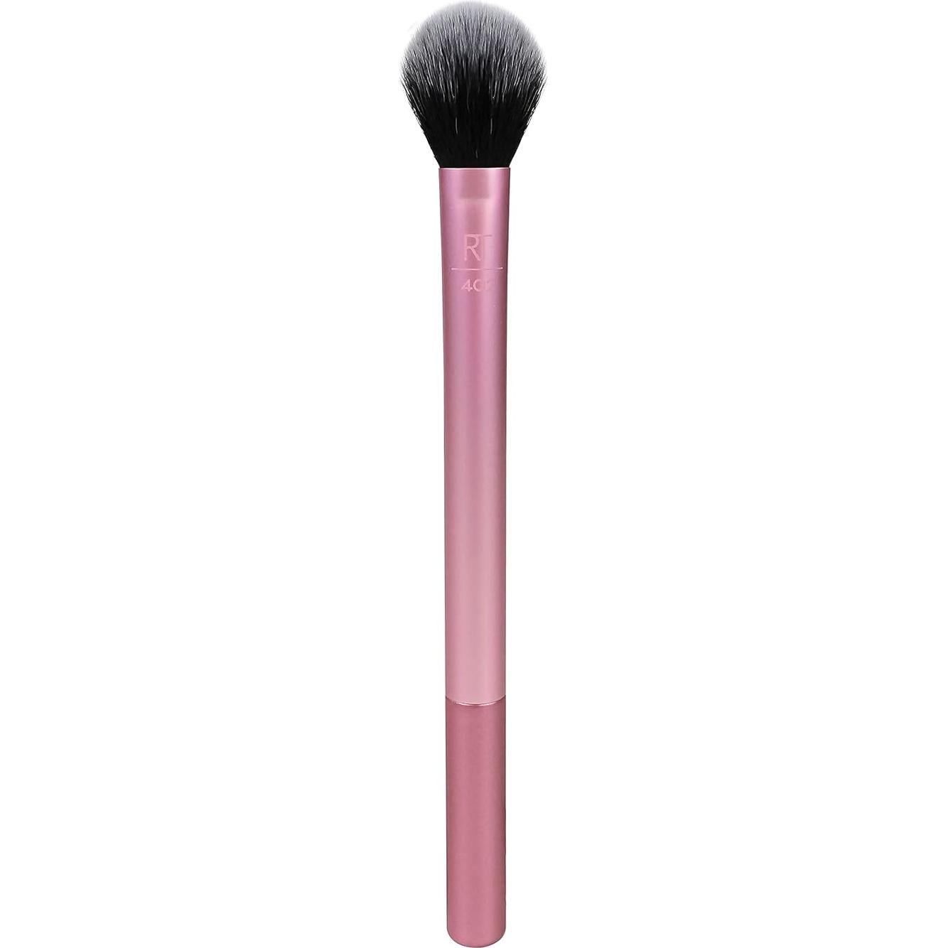 Brocha Profesional para Maquillaje Real Techniques RT 402 Rosa - Paquete de 4