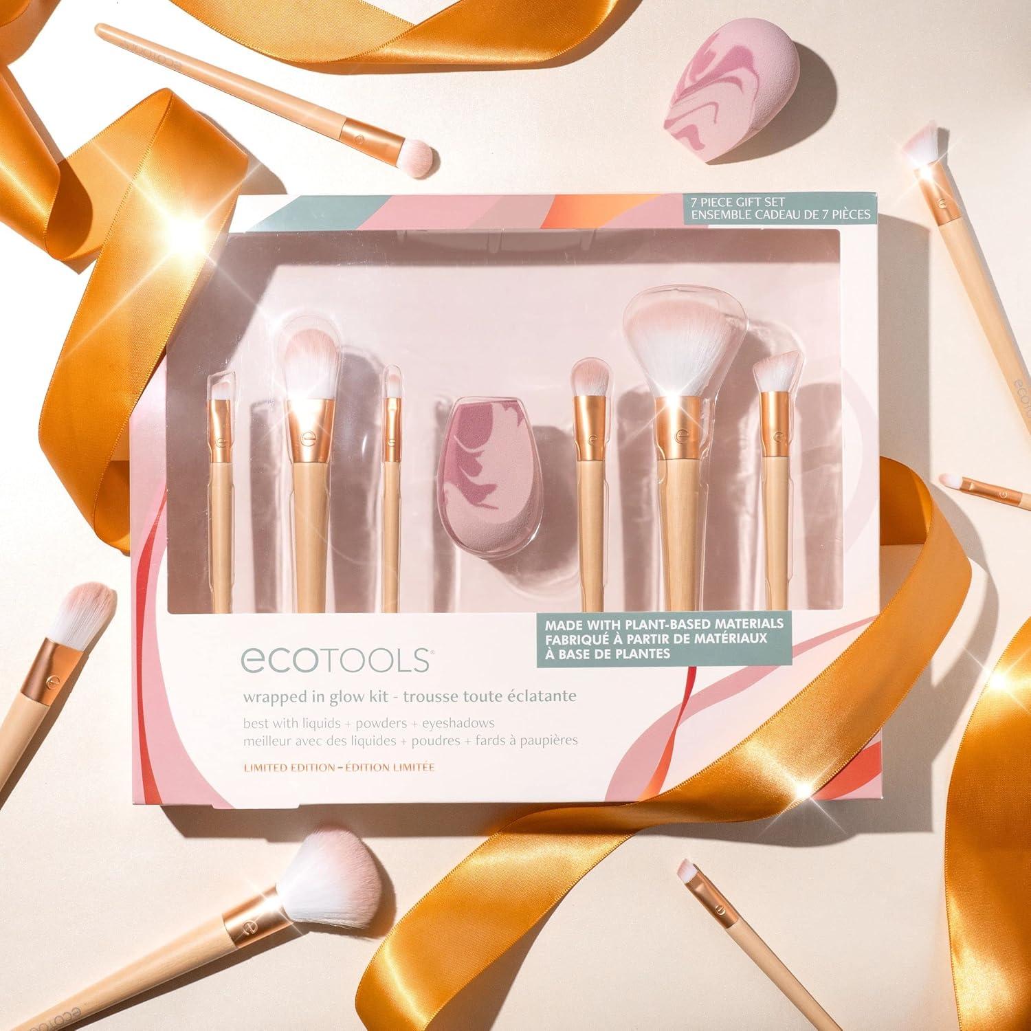 Kit de Brochas y Esponjas de Maquillaje EcoTools 7 Piezas