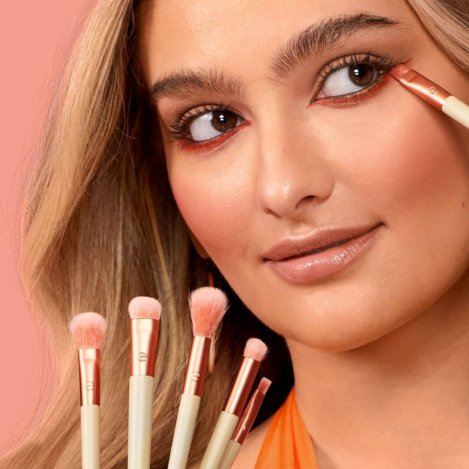 Juego de Brochas de Maquillaje EcoTools Fiery Eyes - 6 Piezas