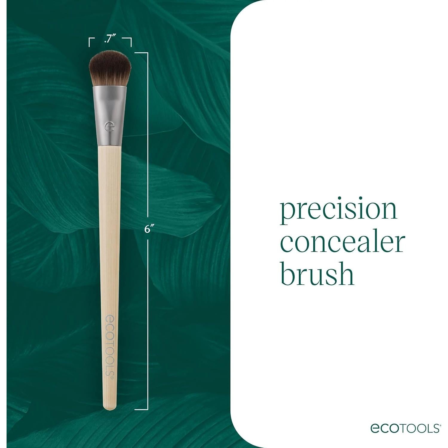 Brocha de Maquillaje EcoTools para Corrector de Precisión 21.5cm