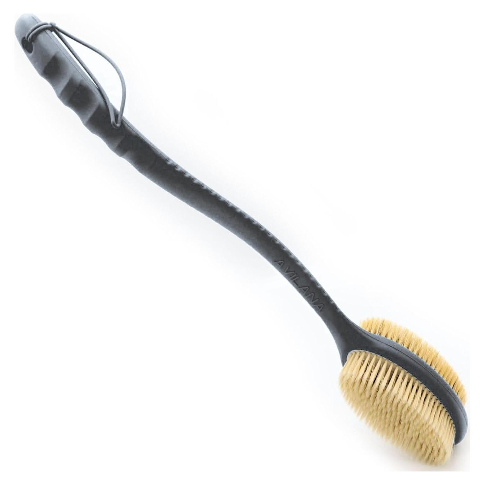 Esfregador de Espalda Avilana con Mango Largo de Silicona