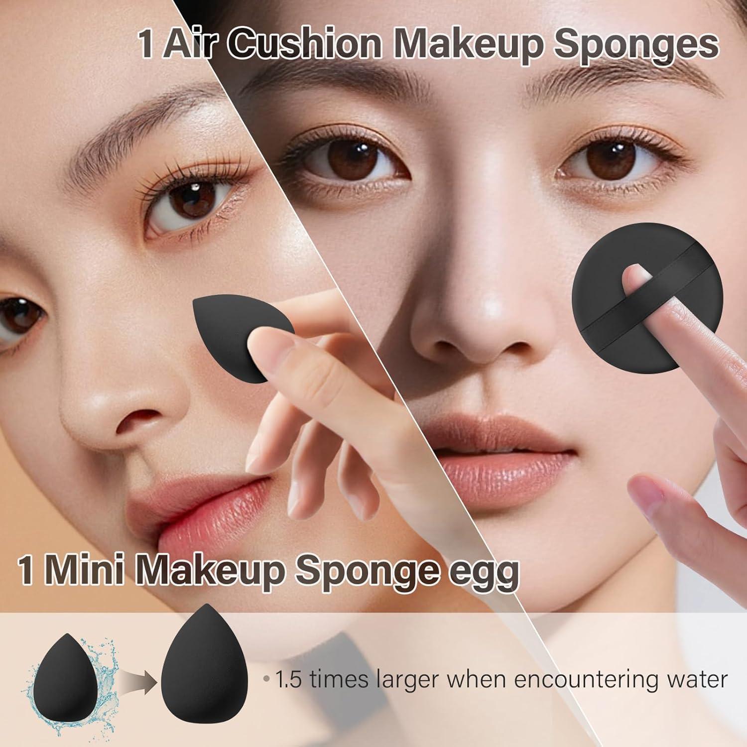 Juego de Brochas de Maquillaje Profesional Mlemle 25 Piezas