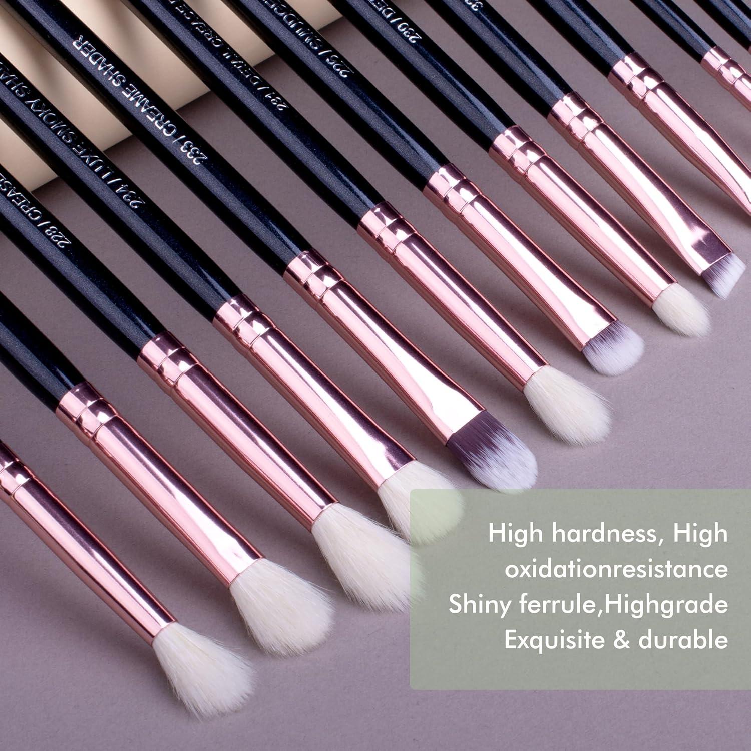 Conjunto de 15 Brochas de Maquillaje para Ojos Bueart Design