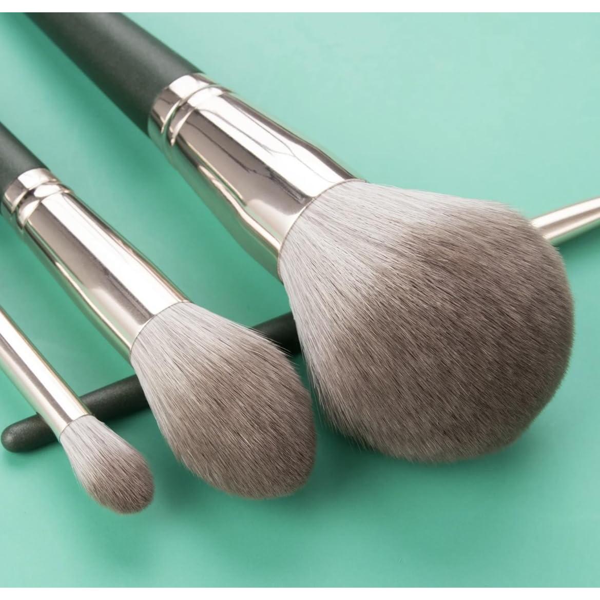 Set de 14 Brochas de Maquillaje Profesional Aura - Calidad Premium