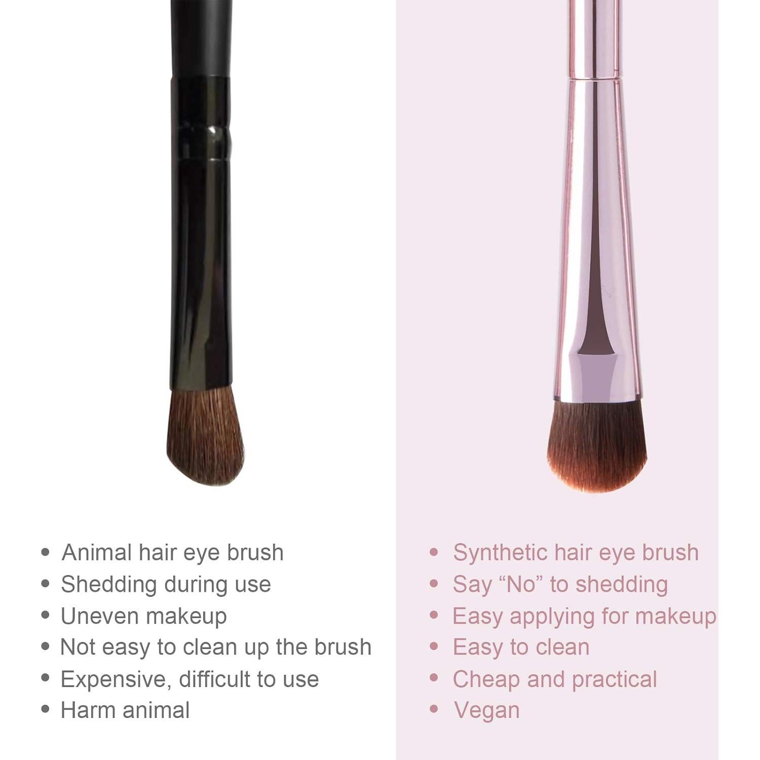 Conjunto de 5 Pinceles para Sombras de Ojos YUESHENNAN