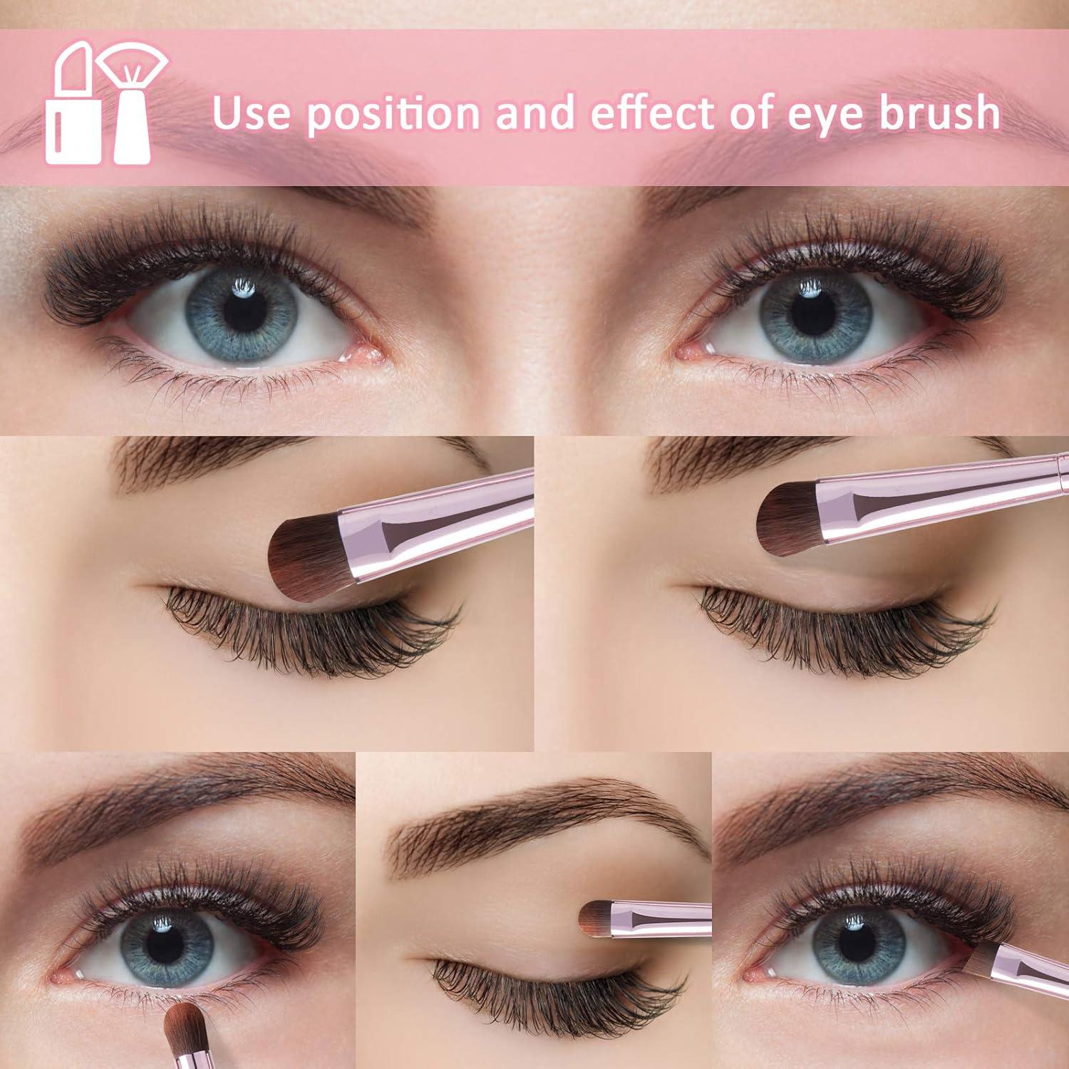 Conjunto de 5 Pinceles para Sombras de Ojos YUESHENNAN
