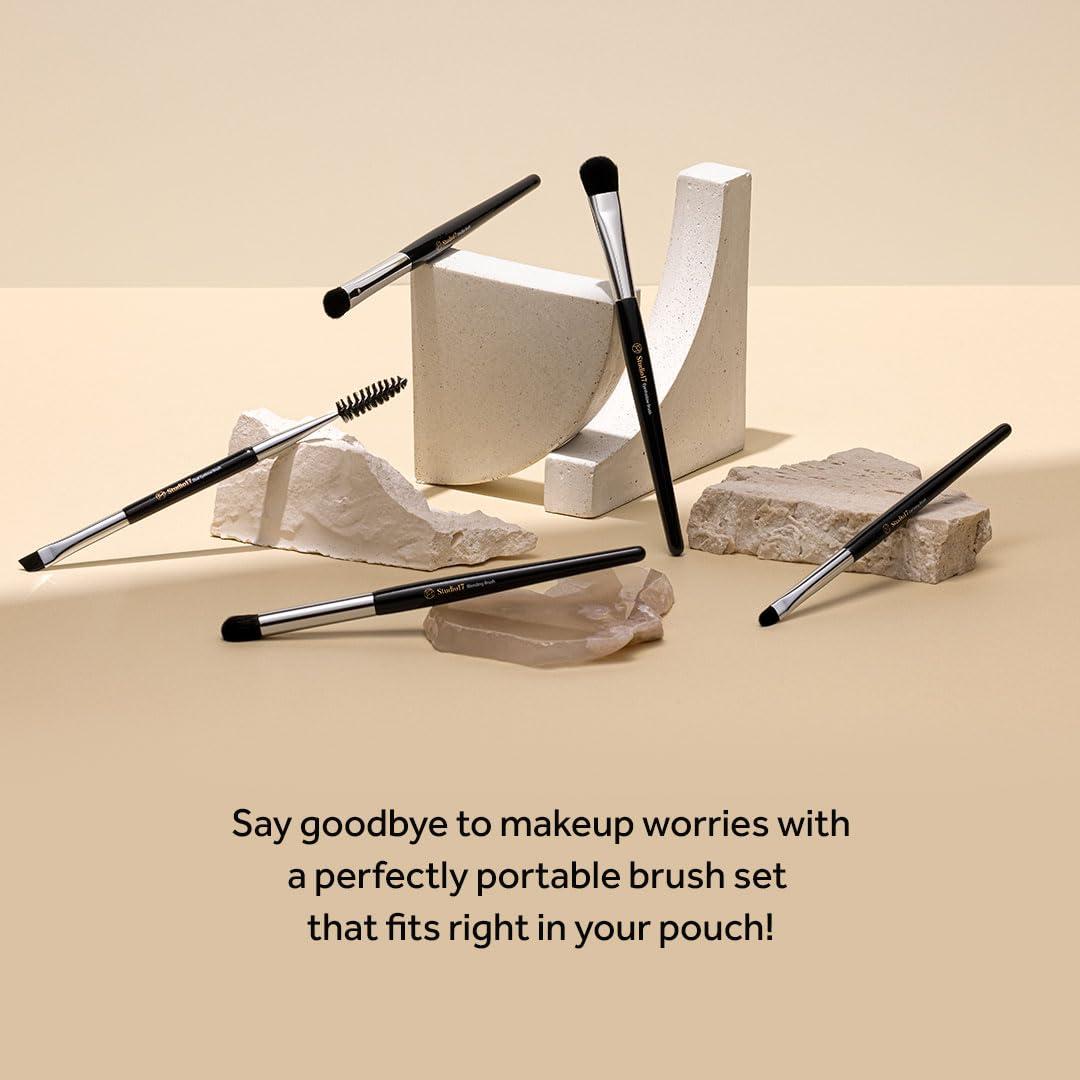 Juego de Brochas para Maquillaje de Ojos Studio17 - 5 Pcs