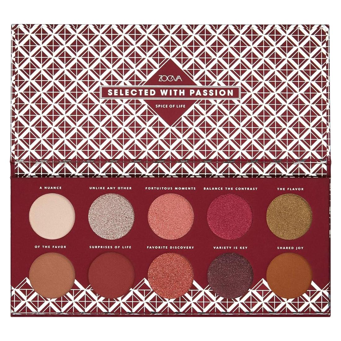 Paleta de Sombras ZOEVA Especias de Vida - 10 Tonos