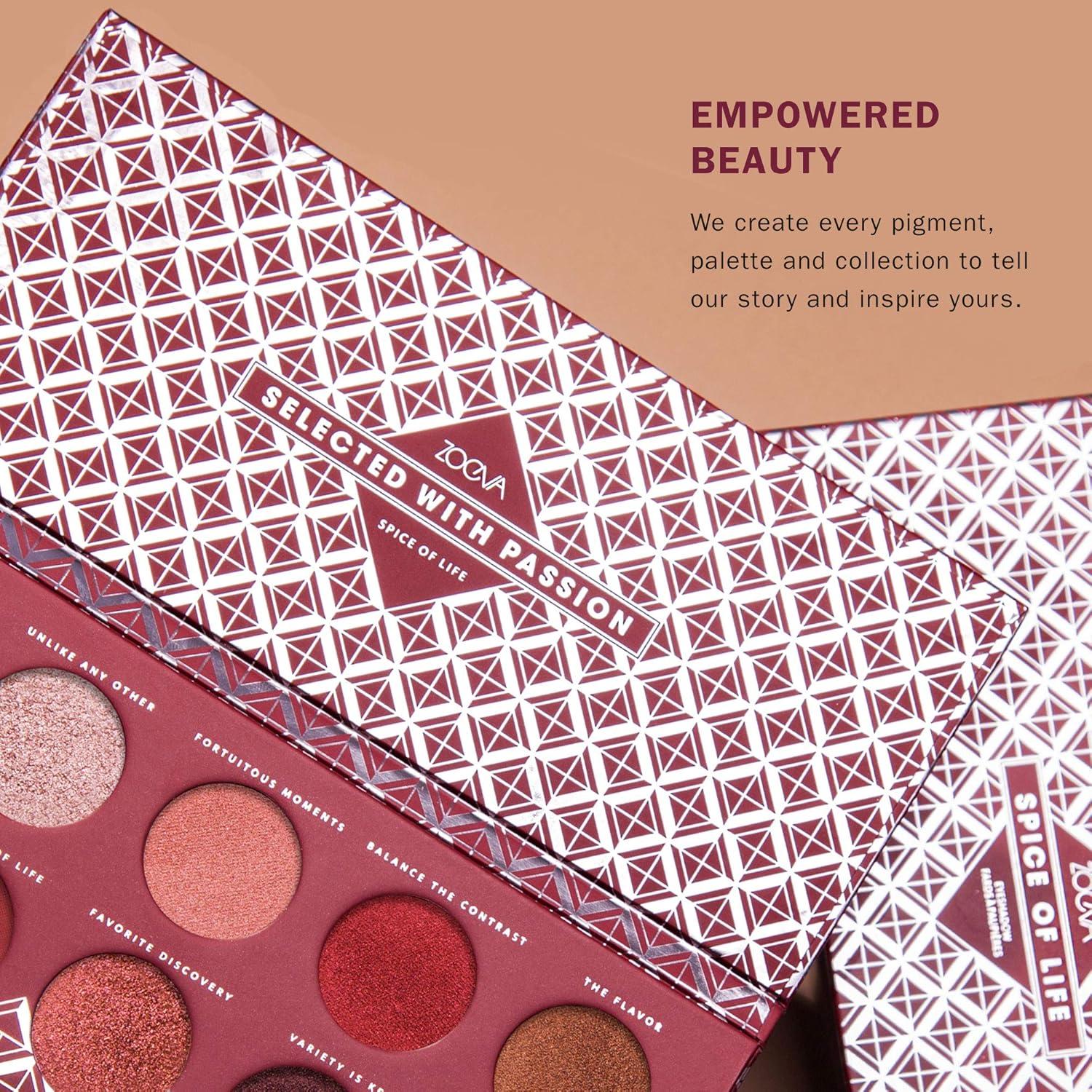 Paleta de Sombras ZOEVA Especias de Vida - 10 Tonos