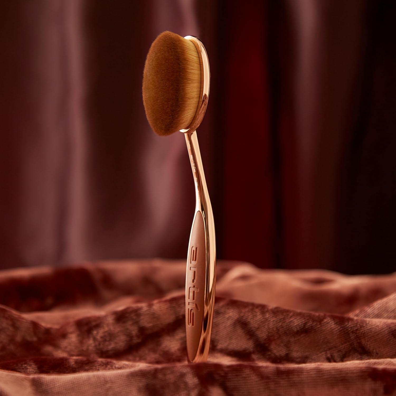 Brocha Ovalada Artis Elite ERGO7 | Maquillaje Líquido y Polvo