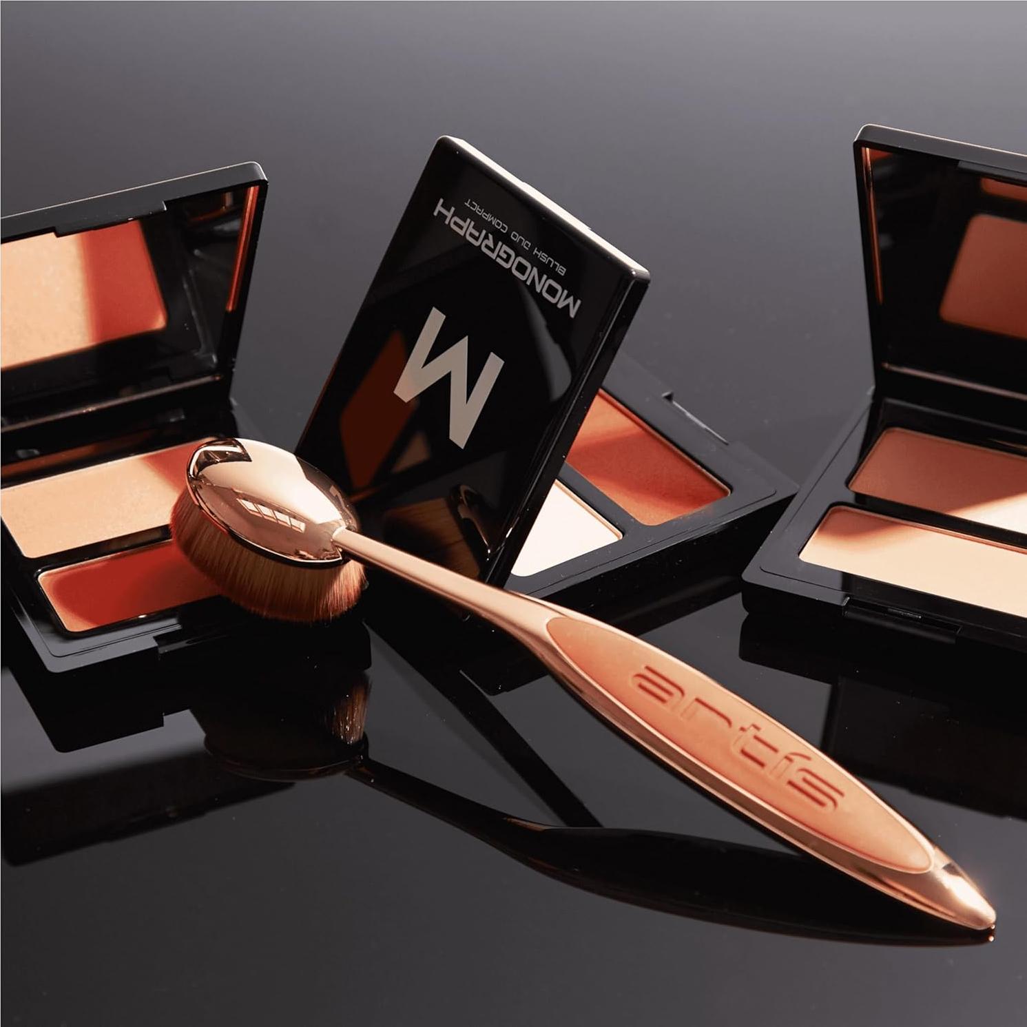 Brocha Ovalada Artis Elite ERGO7 | Maquillaje Líquido y Polvo