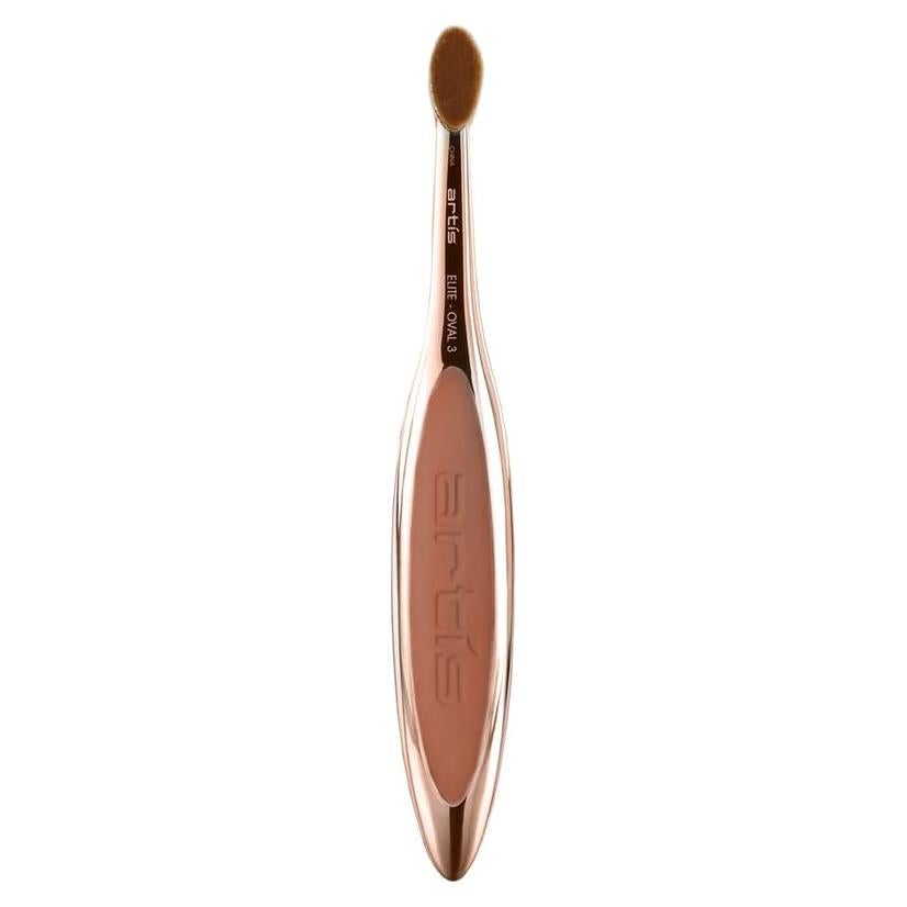 Brocha Oval 3 Artis Elite de Maquillaje Sintético Rosa